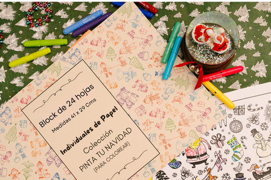 Kit “Pinta tu Navidad" en Familia